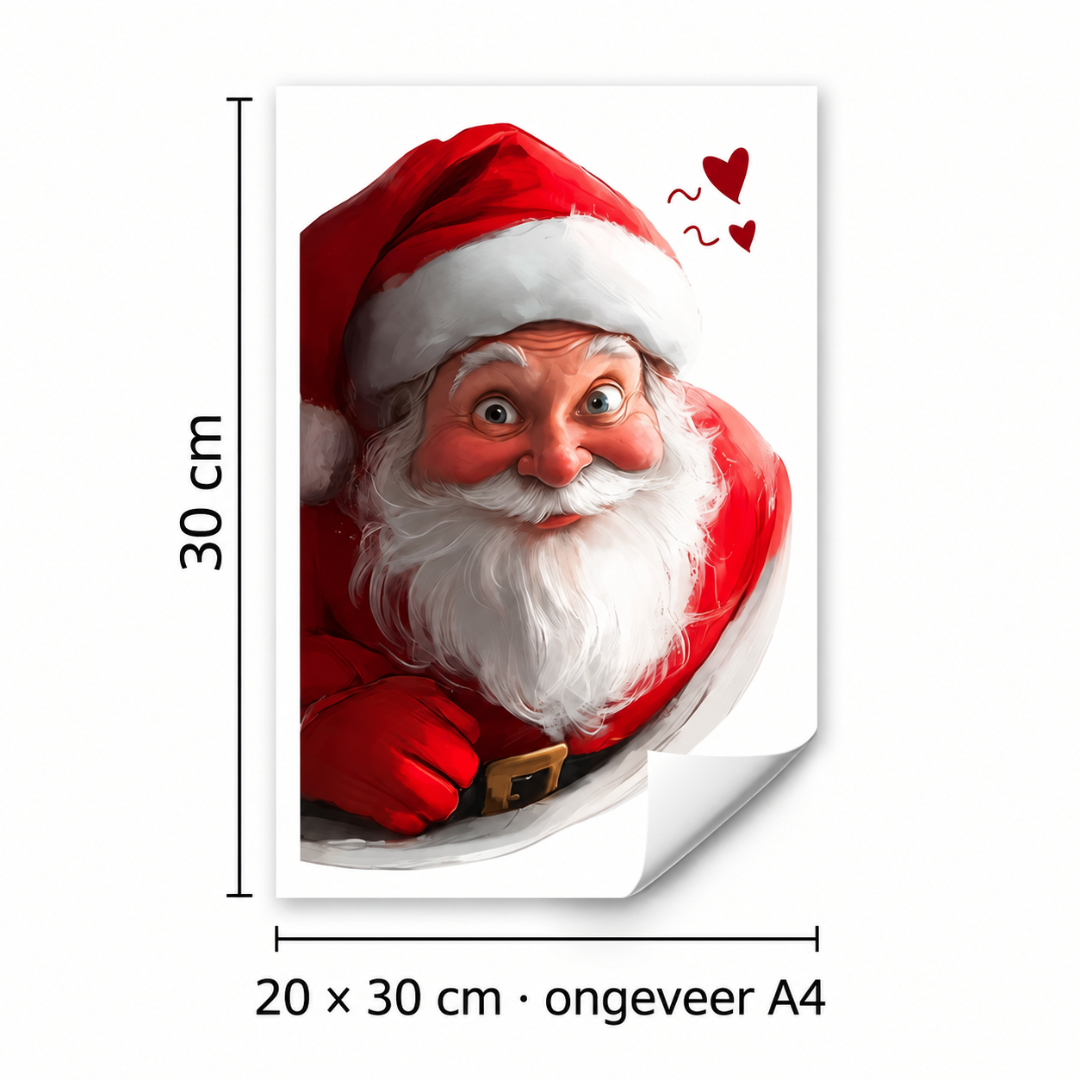 Gluurkerstman™ – Kijkt naar binnen én naar buiten