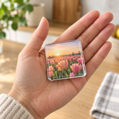 Blijvertje™ – Fotomagneten van helder acryl, zelfklevend zonder lijm