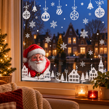 Gluurkerstman™ – Kijkt naar binnen én naar buiten
