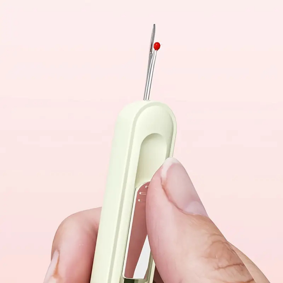 2-in-1 Naaldinrijger En Naadripper – Set Van 3, Compact En Handig Voor Naaien, Quilten En Handwerk