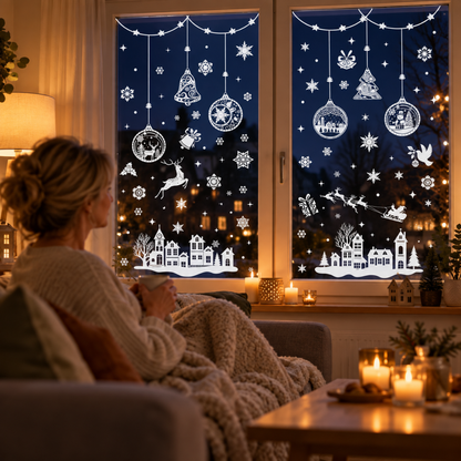 Winterraam™ – Een complete kerstscène voor je raam
